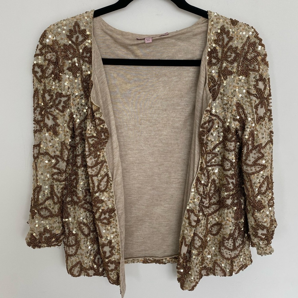 Calypso Beaded Sequin Jacket - image 3